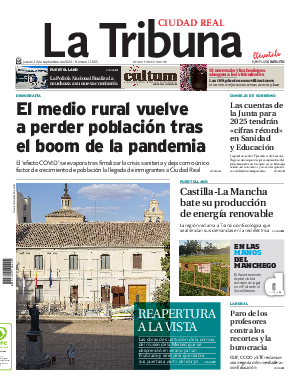 Portada La Tribuna de Ciudad Real