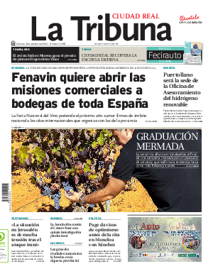 Portada La Tribuna de Ciudad Real