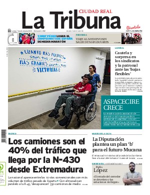 Portada La Tribuna de Ciudad Real