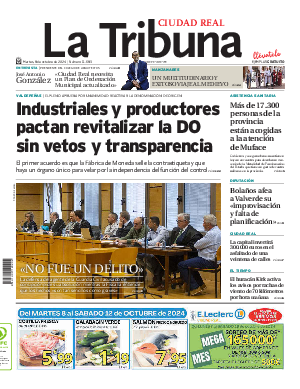 Portada La Tribuna de Ciudad Real