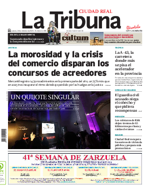 Portada La Tribuna de Ciudad Real