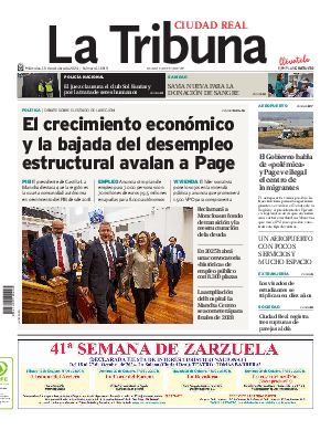 Portada La Tribuna de Ciudad Real