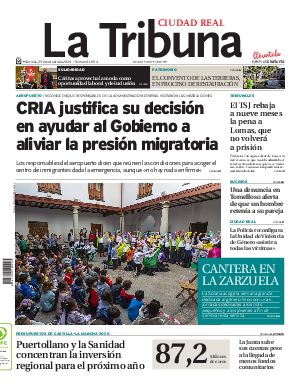 Portada La Tribuna de Ciudad Real