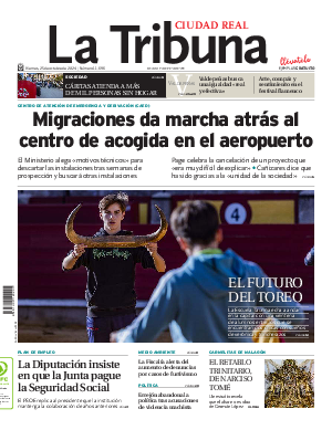 Portada La Tribuna de Ciudad Real