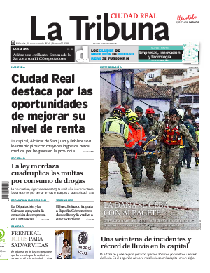 Portada La Tribuna de Ciudad Real