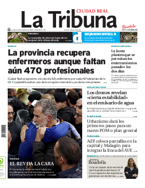 Portada La Tribuna de Ciudad Real