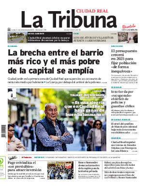 Portada La Tribuna de Ciudad Real