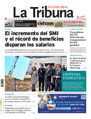 Portada La Tribuna de Ciudad Real