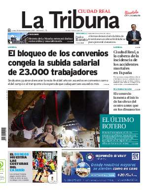 Portada La Tribuna de Ciudad Real