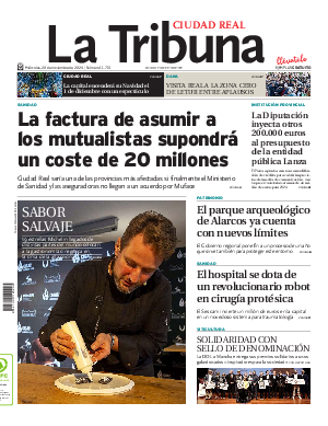 Portada La Tribuna de Ciudad Real