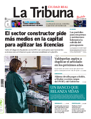 Portada La Tribuna de Ciudad Real