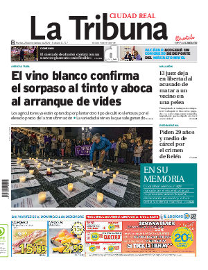 Portada La Tribuna de Ciudad Real