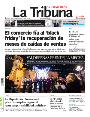 Portada La Tribuna de Ciudad Real