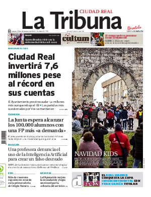 Portada La Tribuna de Ciudad Real