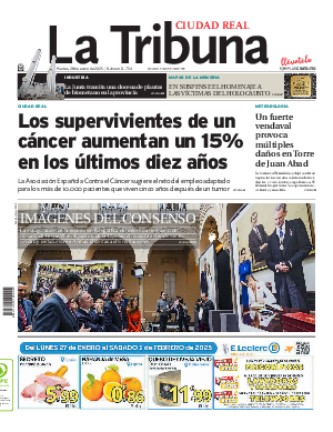 Portada La Tribuna de Ciudad Real