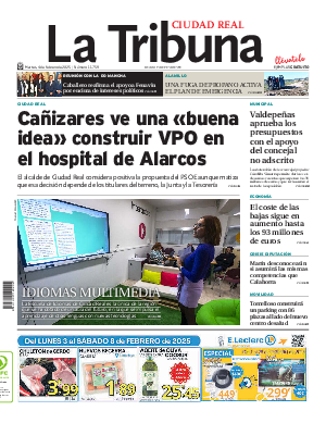 Portada La Tribuna de Ciudad Real