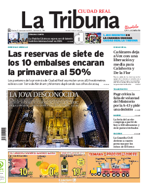 Portada La Tribuna de Ciudad Real