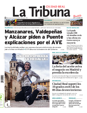 Portada La Tribuna de Ciudad Real