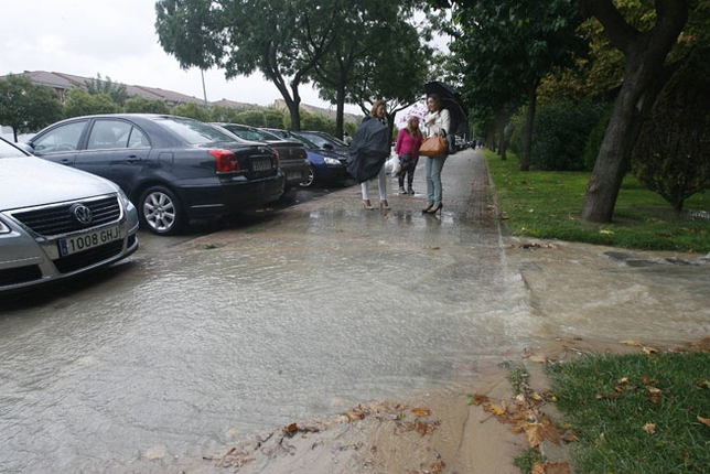 Inundaciones en Ciudad Real, trás las primeras lluvias de Otoño  / /FOTOS RUEDA VILLAVERDE