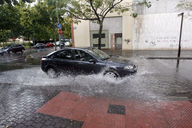 Inundaciones en Ciudad Real, trás las primeras lluvias de Otoño  / /FOTOS RUEDA VILLAVERDE