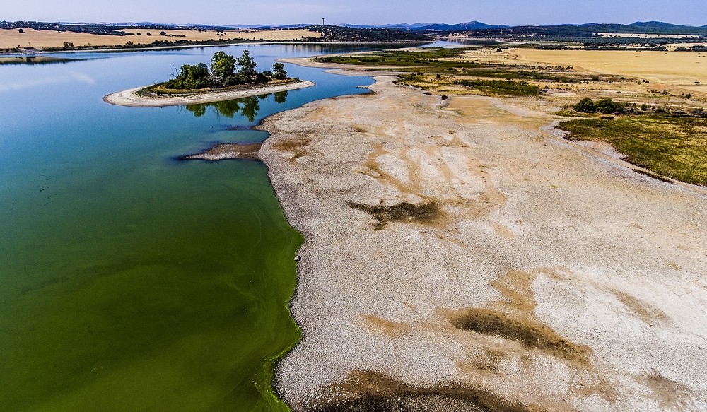 La sequía aflora en los pantanos