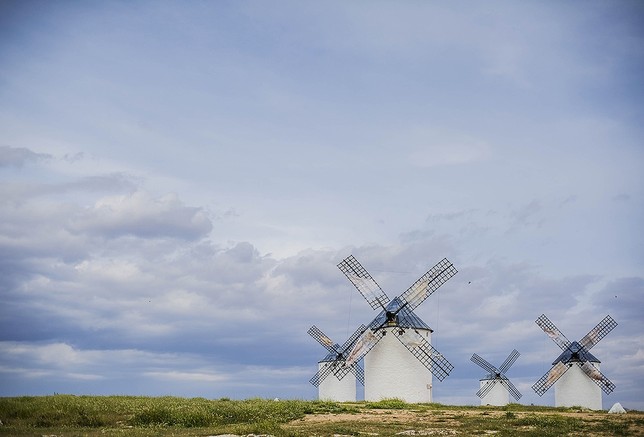 Sierra de los Molinos de Campo de Criptana.