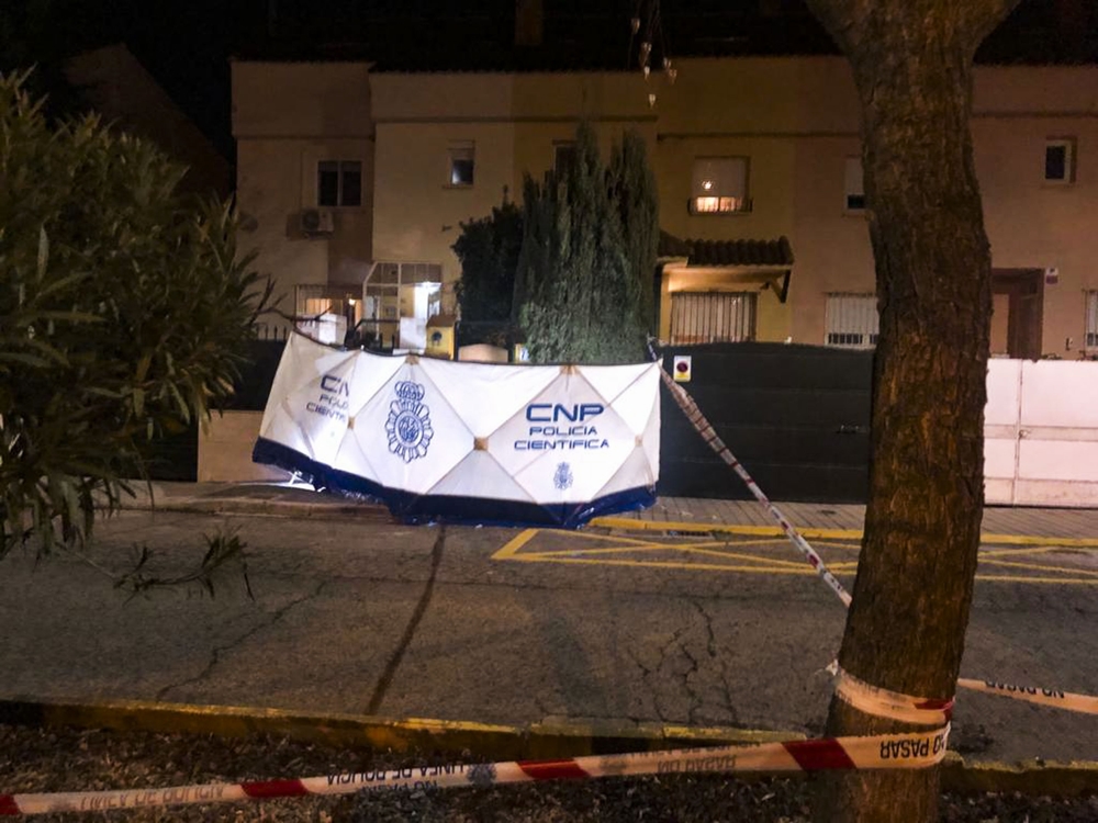 asesinato homicidio en la calle Arrayanes de Ciudad Real, en la que un hombre a clavado unas tijeras en el cuello a otro hombre, homicidio entre dos vecinos, pelea de dos vecinos en el barrio los Rosales de ciudad real, con el resultado de un muerto, ases  / RUEDA VILLAVERDE