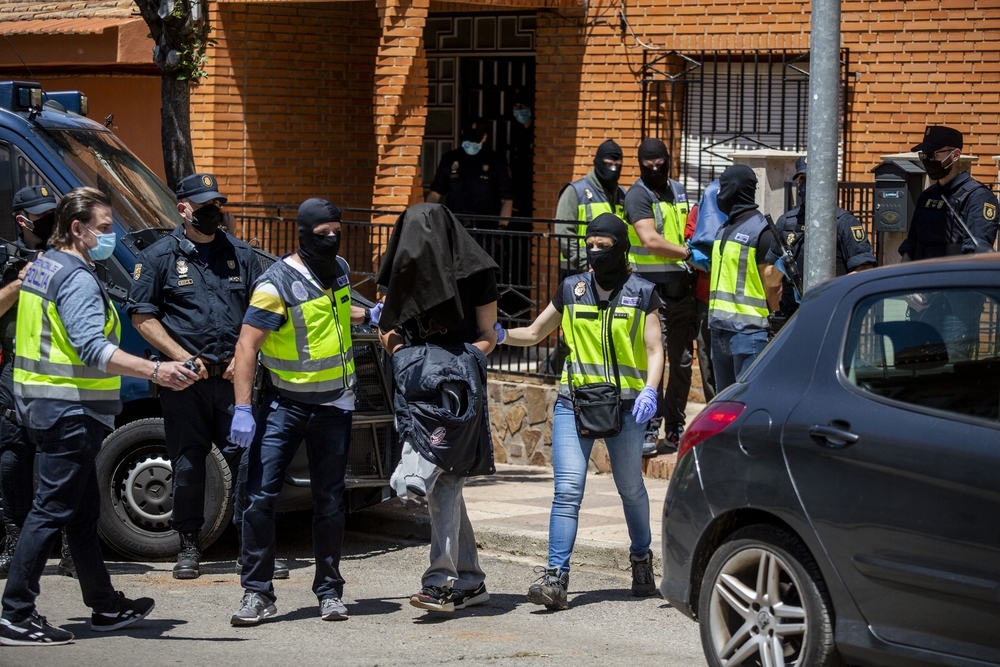 Operación contra el terrorismo yihadista en Bolaños