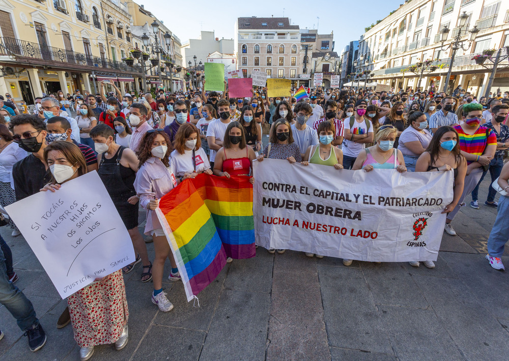 Medio millar de ciudadrealeños claman justicia por Samuel