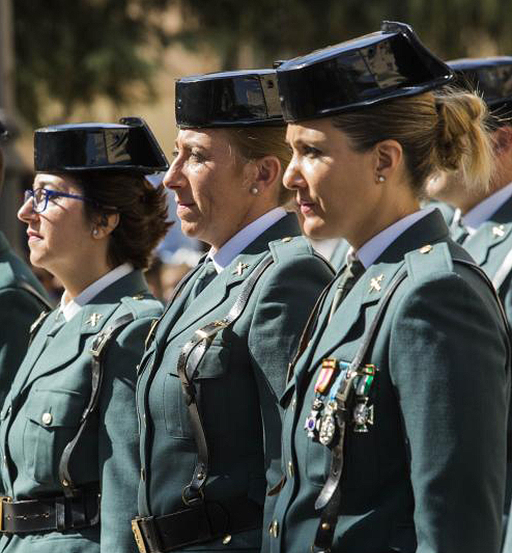 La mujer sólo representa el 5% en la plantilla de la Guardia Civil tras 34  años
