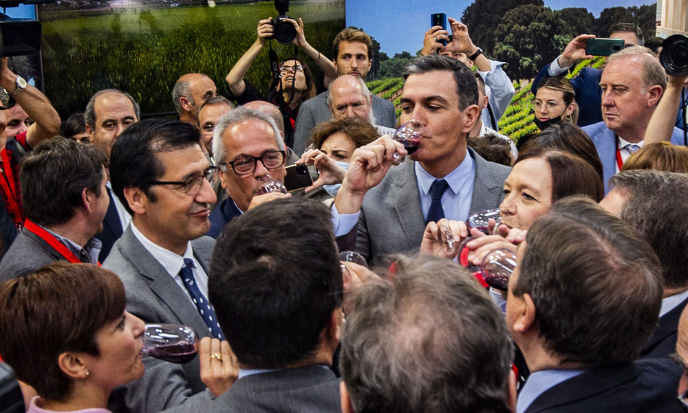 FENAVIN fenavín Pedro Sanchez, presidente del Gobierno, visita Fenavín y presenta el PERTE Agroalimentario por parte del Ministerio de Agricultura  / RUEDA VILLAVERDE