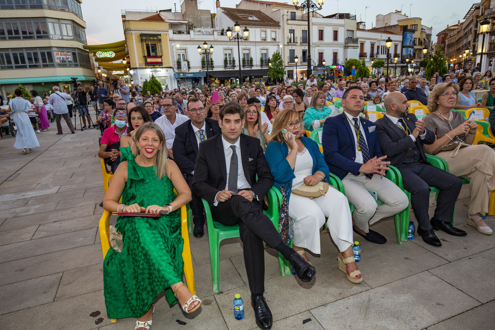 inaguracion de la feria de Tomellóso, patrona de Tomellóso Virgen de las Viñas, feria de Tomellóso ofrenda a la virgen  / RUEDA VILLAVERDE