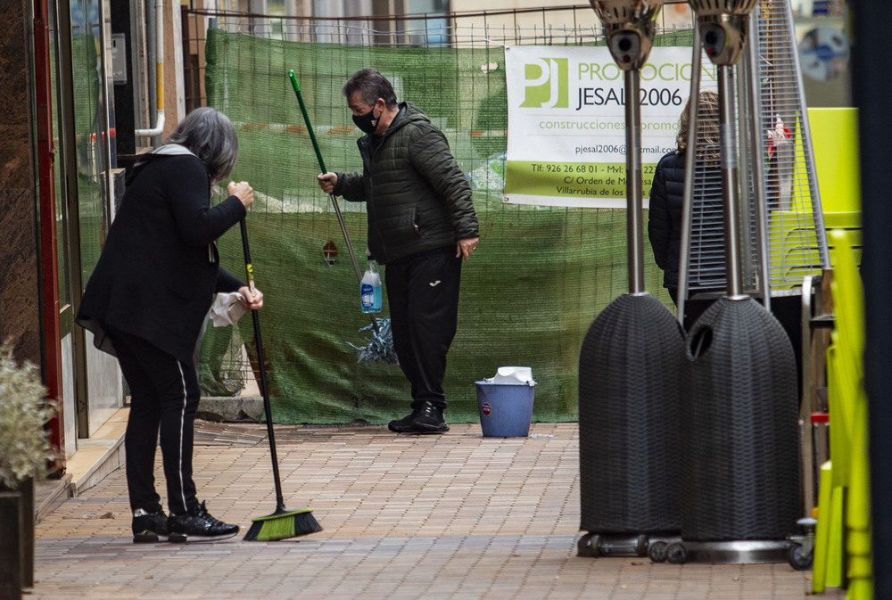 calima; polvo en suspensión; calima; contaminación polvo en suspensiónen ciudad real  / RUEDA VILLAVERDE