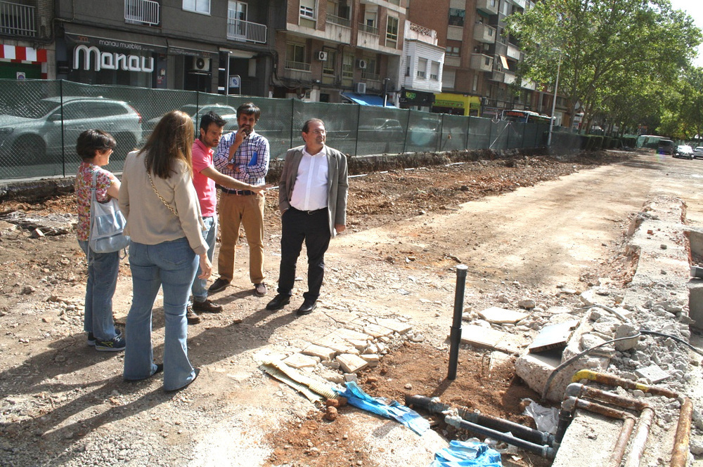 La remodelación del Paseo del Bosque, en el plazo marcado