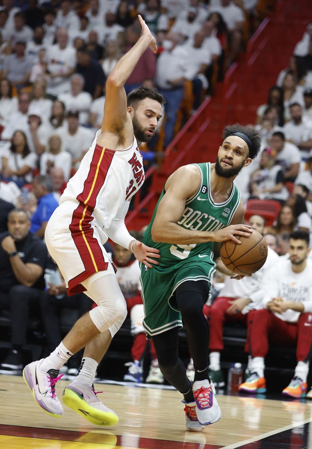 NBA Playoffs Eastern Conference Finals Boston Celtics at Miami Heat  / RHONA WISE