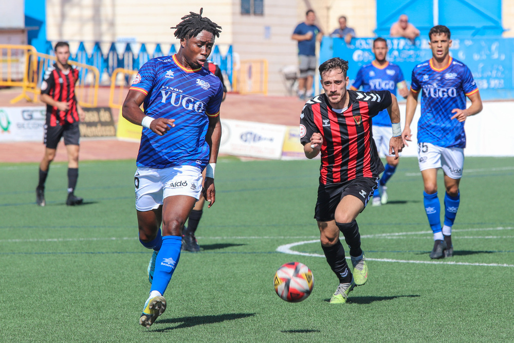 Anaba, en el partido ante el Azuqueca.