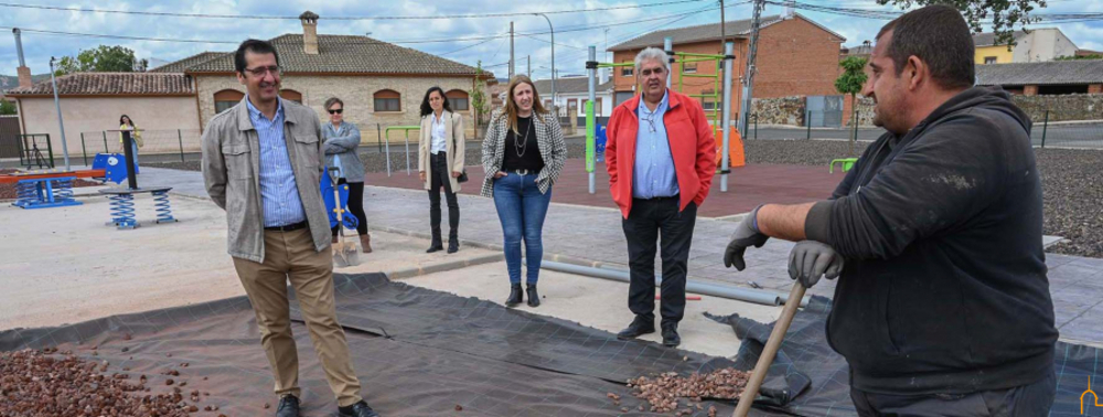 Retuerta disfruta de un nuevo parque gracias a la Diputación 