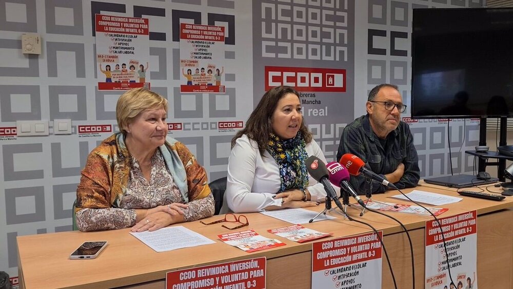 CCOO pide inversión para educación Infantil de 0 a 3 años