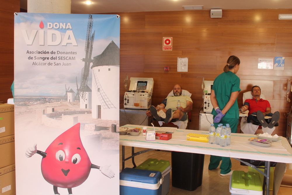 La comarca de La Mancha responde en la donación de sangre