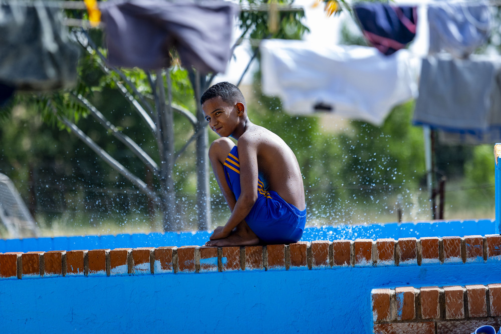 reportaje de la llegada de niños saharauis discapacitados a Ciudad real, vacaciones en paz con niños saharauis en ciudad real,  / RUEDA VILLAVERDE