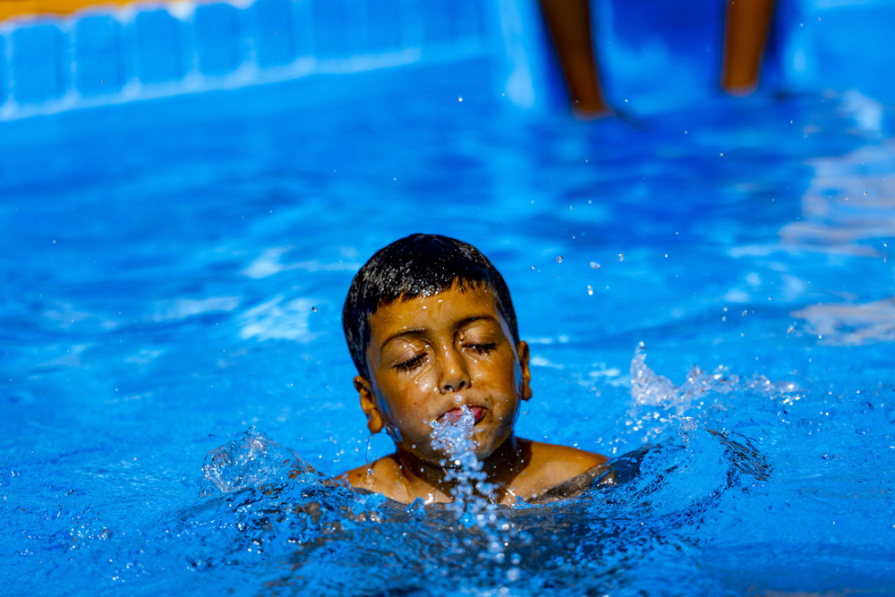 reportaje de la llegada de niños saharauis discapacitados a Ciudad real, vacaciones en paz con niños saharauis en ciudad real,  / RUEDA VILLAVERDE