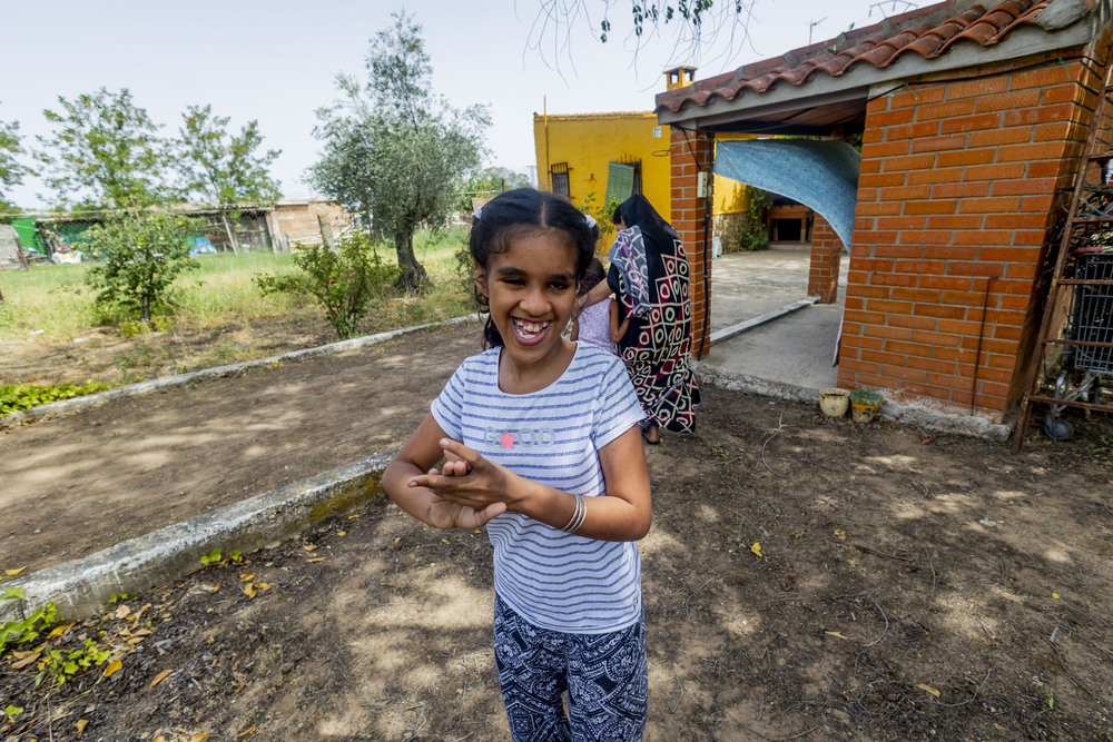 reportaje de la llegada de niños saharauis discapacitados a Ciudad real, vacaciones en paz con niños saharauis en ciudad real,  / RUEDA VILLAVERDE