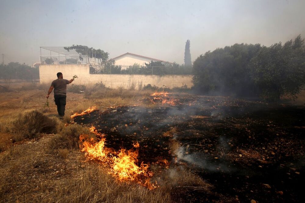 Wildfire in Attica  / YANNIS KOLESIDIS