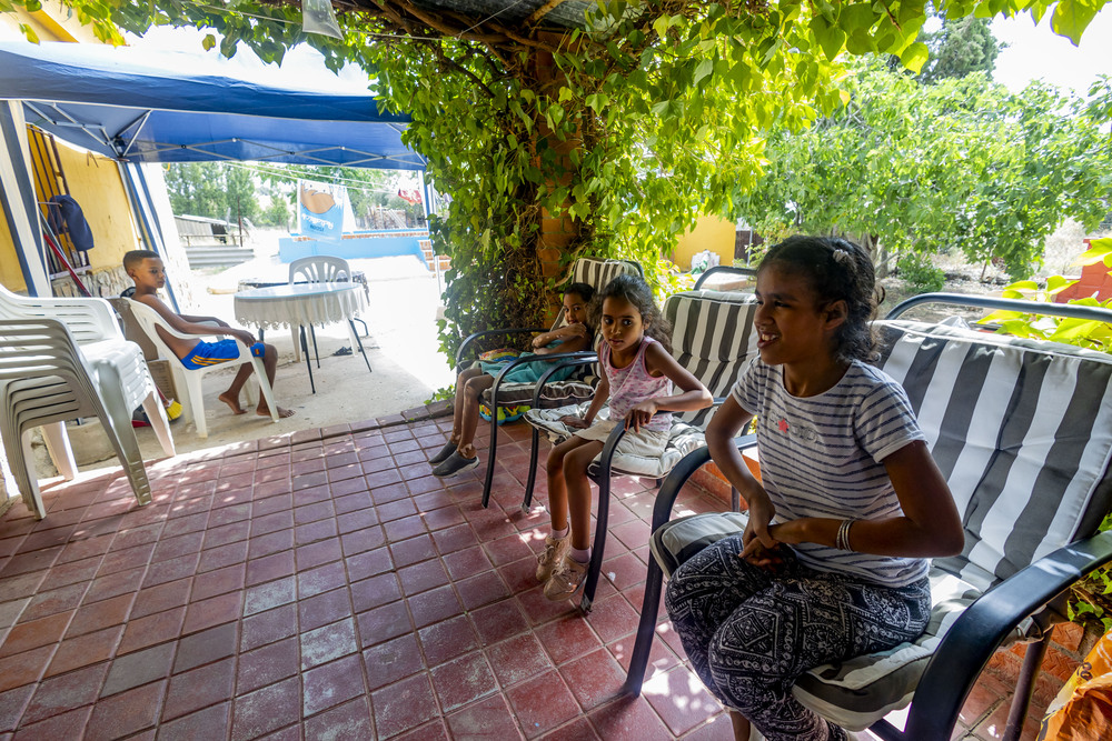 reportaje de la llegada de niños saharauis discapacitados a Ciudad real, vacaciones en paz con niños saharauis en ciudad real,  / RUEDA VILLAVERDE