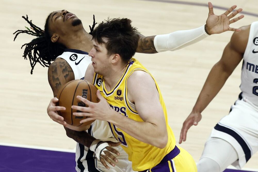 NBA Playoffs - Memphis Grizzlies at Los Angeles Lakers  / ETIENNE LAURENT