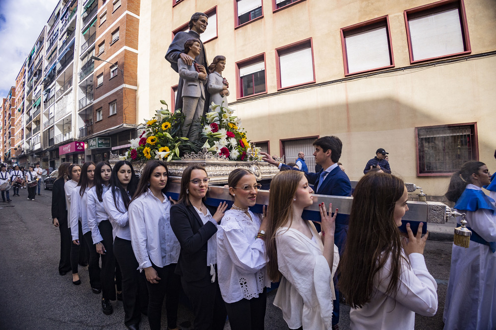 procesión de María Auxiliadora de Ciudad Real  / RUEDA VILLAVERDE