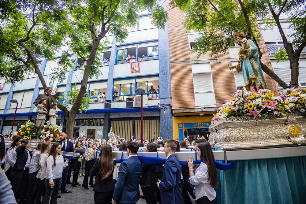 procesión de María Auxiliadora de Ciudad Real  / RUEDA VILLAVERDE