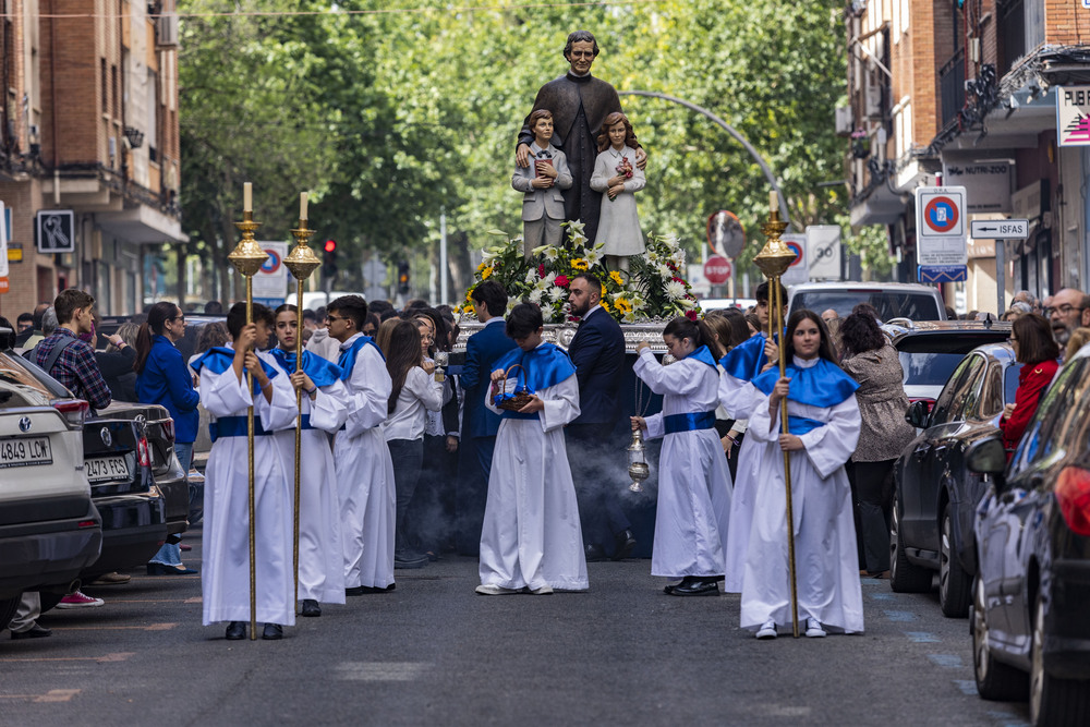 procesión de María Auxiliadora de Ciudad Real  / RUEDA VILLAVERDE