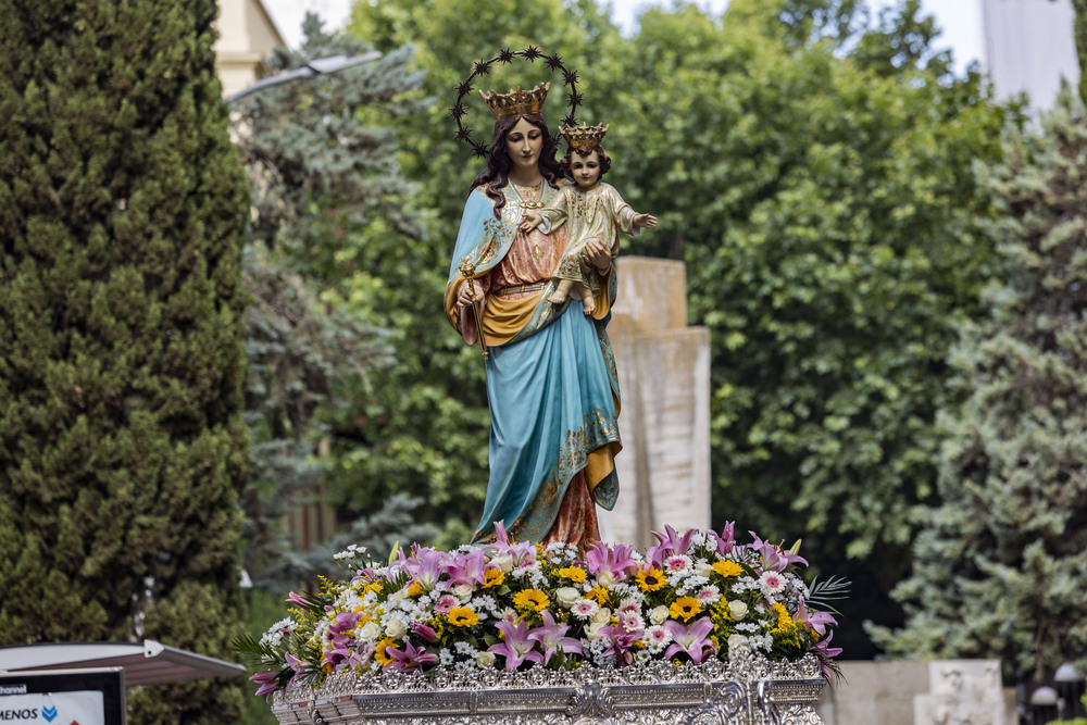 procesión de María Auxiliadora de Ciudad Real  / RUEDA VILLAVERDE