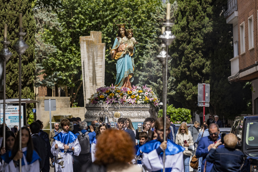 procesión de María Auxiliadora de Ciudad Real  / RUEDA VILLAVERDE